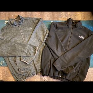 2 men’s large North Face Jacket bundle